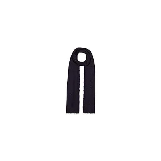 Liu Jo Jeans liu jo sciarpa donna in tessuto 100% viscosa, stampa all-over, colore nero modello: 2f3080 t0300 22222 nero nero