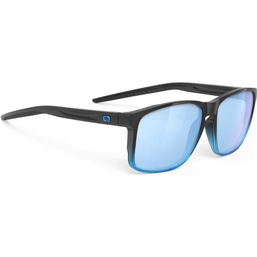 Rudy Project overlap sunglasses nero multilaser ice/cat3