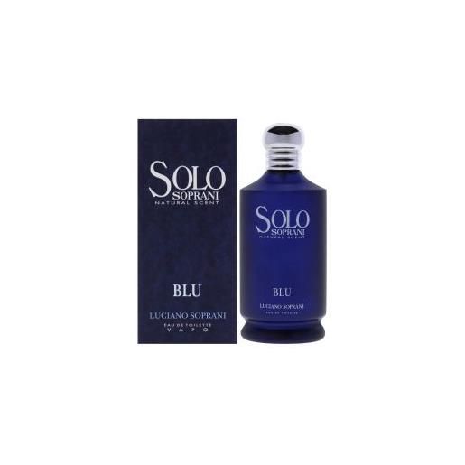 Luciano Soprani solo soprani blu natural scent (unisex) 50 ml, eau de toilette spray