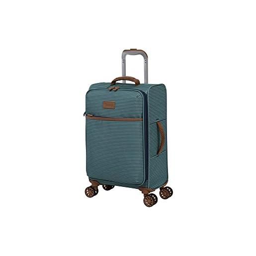 it luggage beach stripes 55,9 cm softside carry-on 8 wheel spinner, foglia di t, 22, beach stripes 55,9 cm softside carry-on 8 wheel spinner