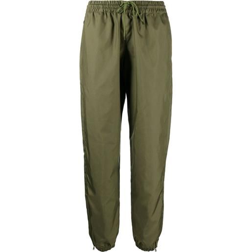 WARDROBE.NYC pantaloni utility con coulisse - verde