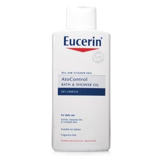 Eucerin, control, olio per bagno e doccia, 400 ml