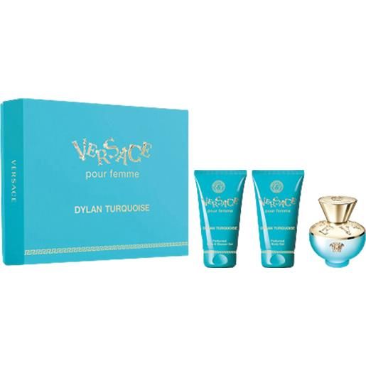 Versace cofanetto pour femme dylan turquoise - -