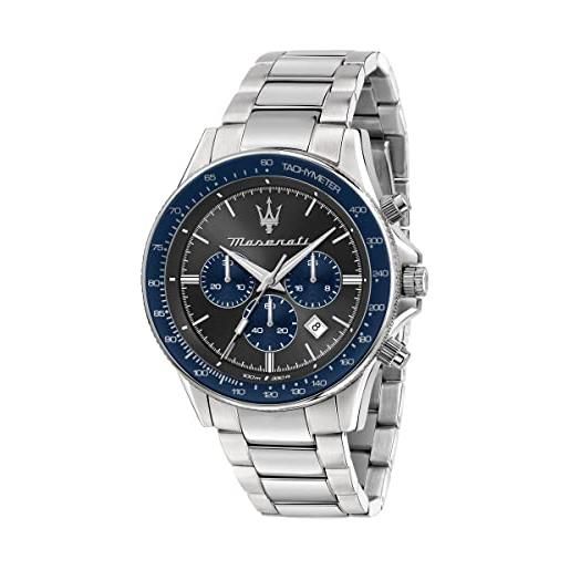 Maserati orologio uomo sfida limited edition, cronografo, analogico, r8873640018