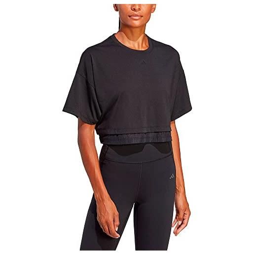 adidas dance cro t t-shirt (short sleeve) donna