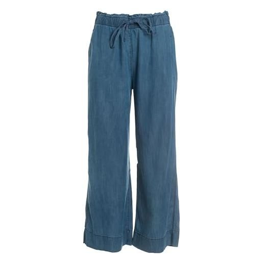 DEHA pantalone cropped in denim lyocell (light denim) xl