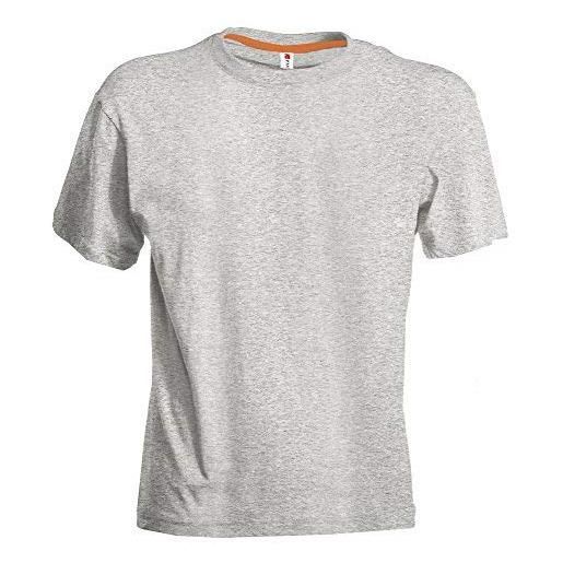 PAYPER sunset t-shirt uomo kit 5 pezzi grigio melange s