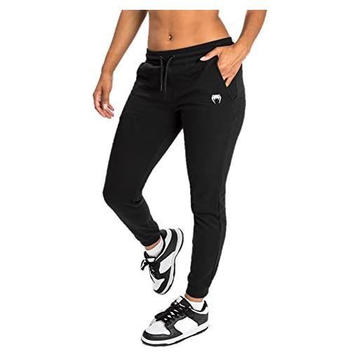 Venum essential joggers-black, pantaloni felpati donna, nero, m