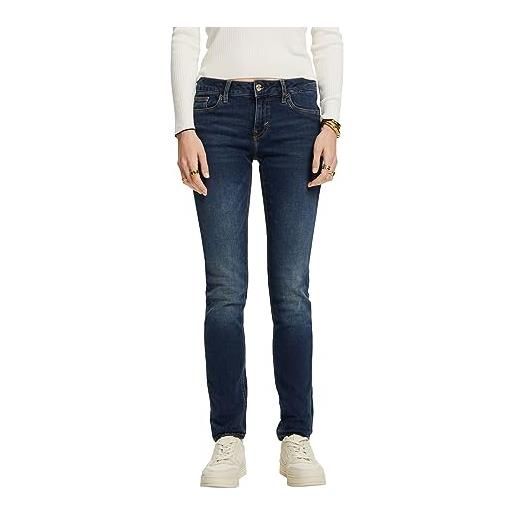 ESPRIT jeans donna, blu scuro lavato, 33w x 30l