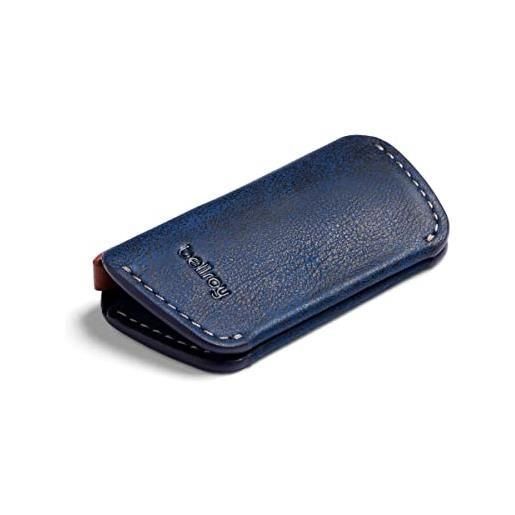 Bellroy astuccio portachiavi leather key cover (max. 4 chiavi) - ocean