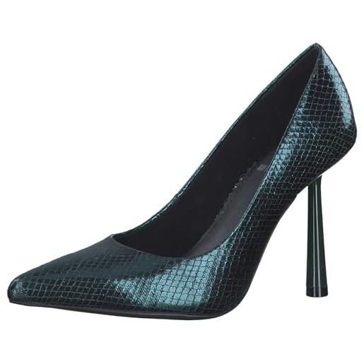 s.Oliver 5-22420-41, scarpe décolleté donna, verde, 38 eu