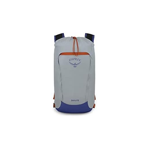 Osprey daylite cinch pack unisex lifestyle backpack silver lining/blueberry o/s