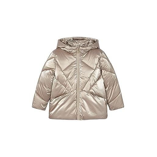 Mayoral giaccone metallizzato per bambine e ragazze seppia 8 anni (128cm)
