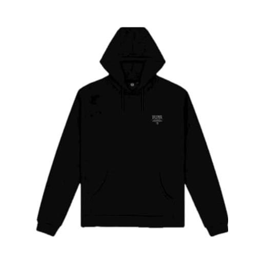 Dolly Noire felpa modello plague hoodie, con cappuccio regolabile, maxi stampa sul retro, maniche lunghe, colore black nero black