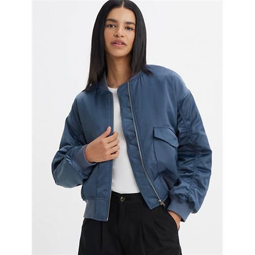Levi's giacca tecnica andy blu / vintage indigo x