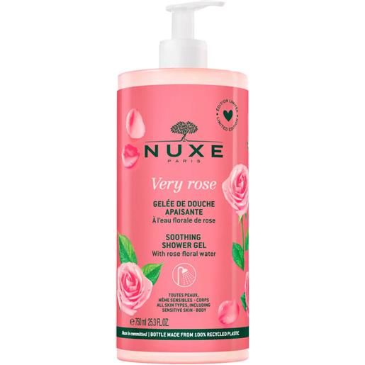 Nuxe very rose gel doccia lenitivo 750 ml