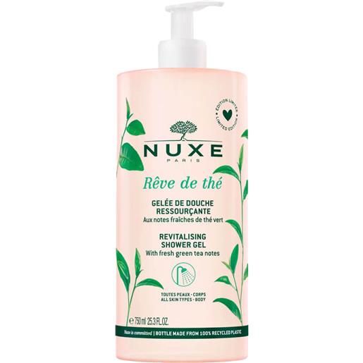 Nuxe reve de the gel doccia rigenerante 750 ml