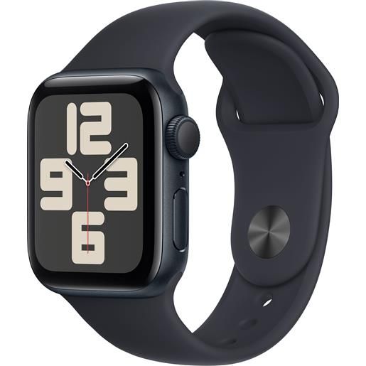 Apple watch se gps 40mm midnight alum. Case with midnight sportband