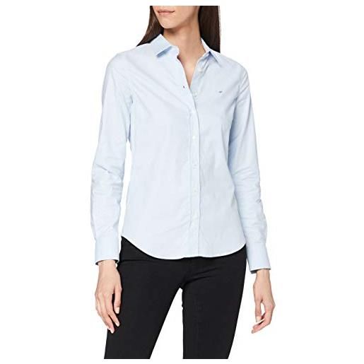 GANT stretch oxford solid, camicia donna, rosso ( light pink ), 44