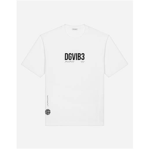 Dolce & Gabbana t-shirt in jersey logo dg vib3