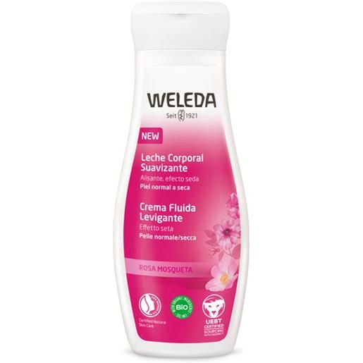 WELEDA ITALIA SRL weleda - crema fluida corpo levigante con olio di rosa mosqueta - 200 ml