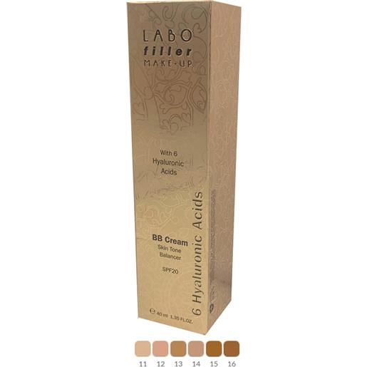 LABO INTERNATIONAL SRL labo filler make-up bb cream perfezionatore di tono spf 20 - colore15 - flacone 40 ml