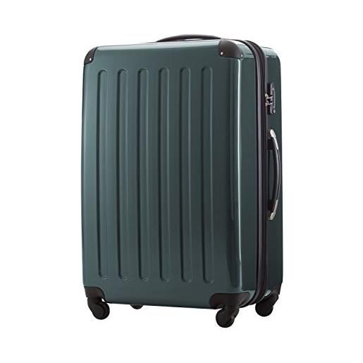 Hauptstadtkoffer alex tsa r1, luggage suitcase unisex, verde foresta, 75 cm
