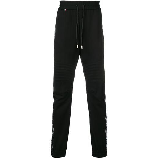 Philipp Plein pantaloni sportivi con logo - nero