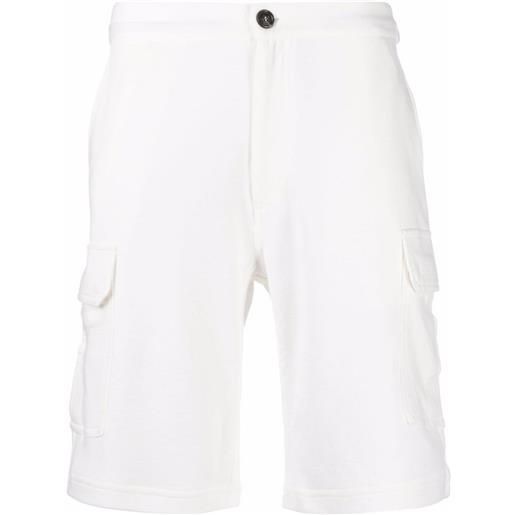 Brunello Cucinelli pantaloni sportivi dritti - bianco
