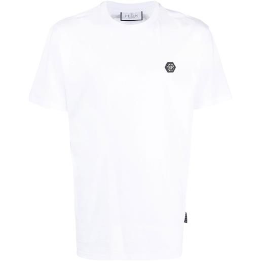 Philipp Plein t-shirt con applicazione - bianco