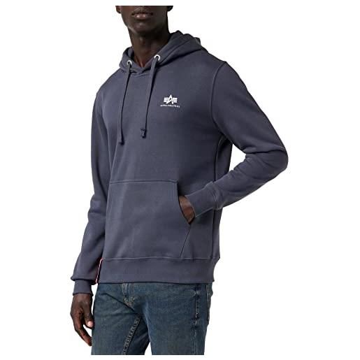 Alpha Industries BACK HOODY - Felpa con cappuccio - ultra navy/blu