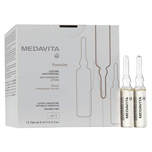 Medavita - puroxine - lozione antiforfora ph 3 - 12fl x 6ml