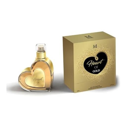 MONTAGE heart ofMONTAGE-profumo donna eau de parfum heart of gold flacone da 80ml