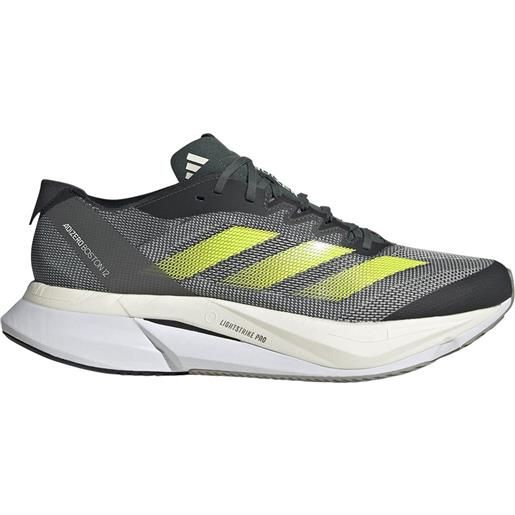 Adidas adizero boston 12 running shoes grigio eu 39 1/3 uomo