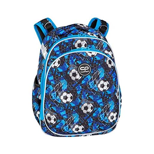 Coolpack soccer children's backpack football nursery boys girls small daypack school backpack children's bag nursery backpack, blue