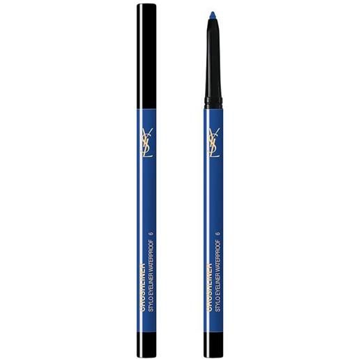 Yves Saint Laurent crushliner stylo waterproof 6 blue