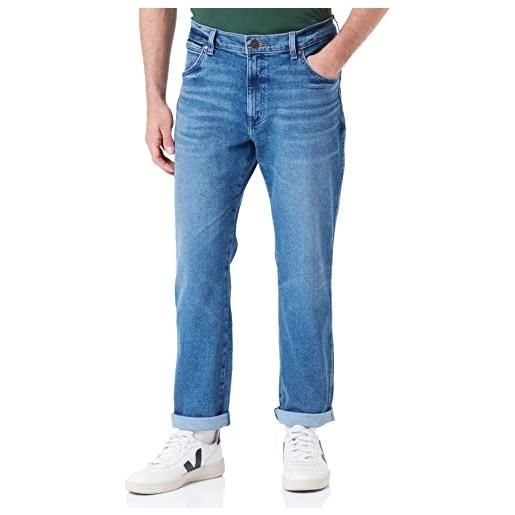 Wrangler river jeans, smoke sea, 30w x 30l uomo