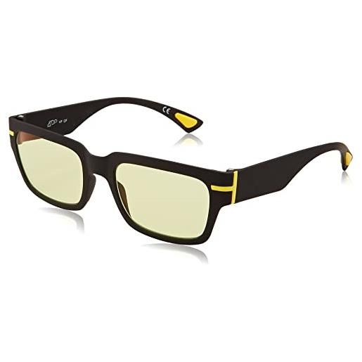 AirDP Style marlon occhiali, c4 soft touch black, 53 men's