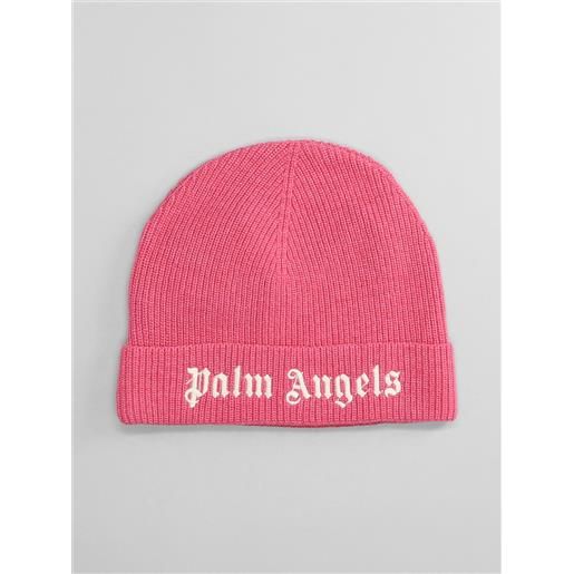 Palm Angels kids cappello in poliamide fucsia