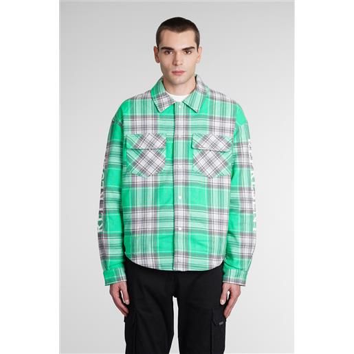 Represent giacca casual in poliestere verde