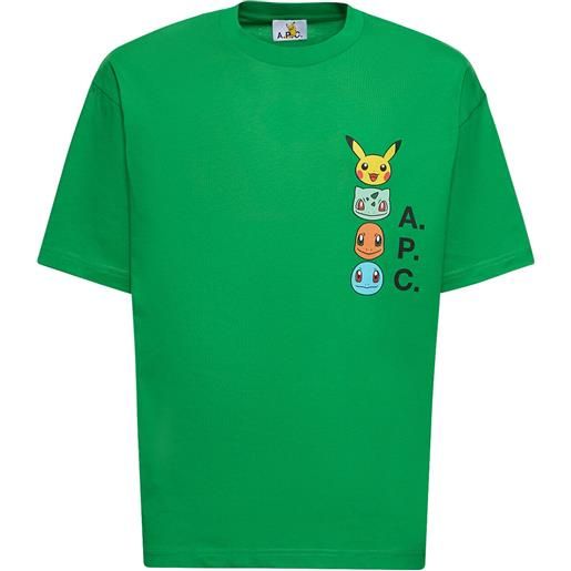 A.P.C. t-shirt a. P. C. X pokémon in cotone organico