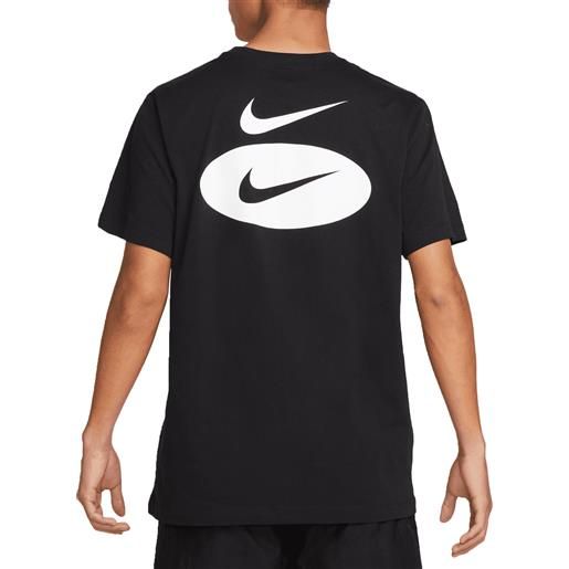Nike t-shirt da uomo swoosh league nero