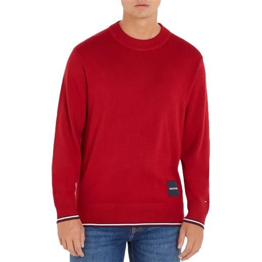 TOMMY HILFIGER monotype gs tipped crew neck