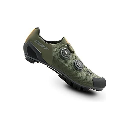 DMT mh10, scarpe da ginnastica unisex-adulto, verde/nero, 45.5 eu