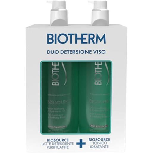 Biotherm biosource duo detersione viso