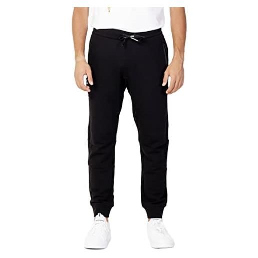 ARMANI EXCHANGE drawstring jogger with zip pockets pantaloni casual, nero, xs uomo