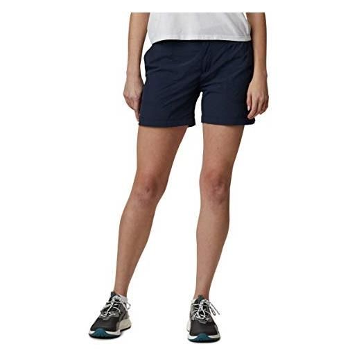 Columbia silver ridge 2.0 shorts, pantaloncini da donna, nocturnal scuro, 12