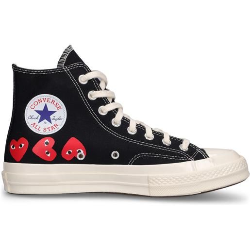 COMME DES GARÇONS PLAY sneakers high top converse in tela