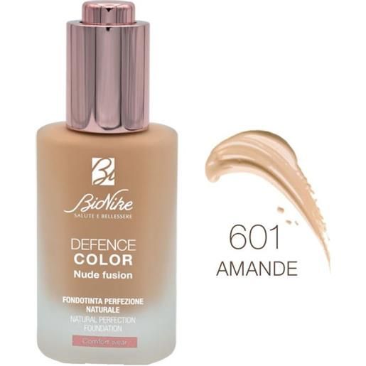 BioNike defence color - nude fusion fondotinta perfezione naturale n. 601, 30ml