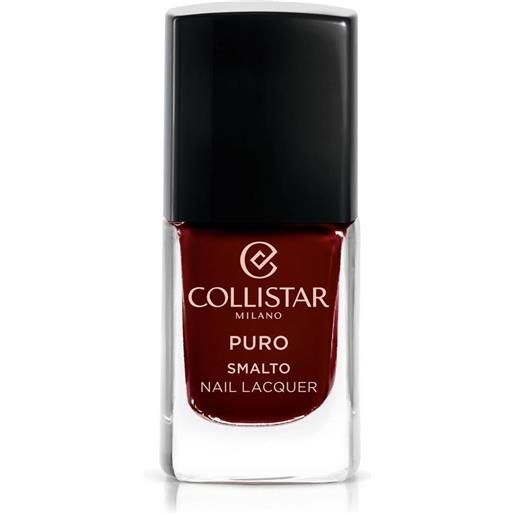 Collistar make up - puro smalto lunga durata n. 581 rosso nero, 10ml